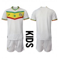 Senegal Fotballklær Hjemmedraktsett Barn VM 2022 Kortermet (+ korte bukser)